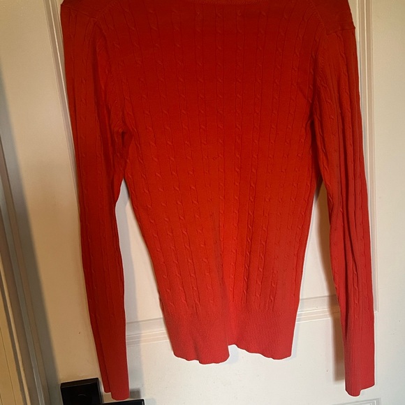 Old Navy V-Neck Sweater - Bright Red - Picture 3 of 4